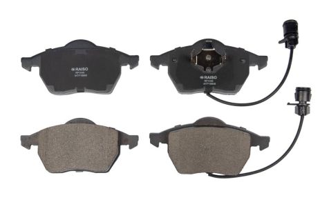 Тормозные колодки передние Passat B5/Audi A4/A6 00-05 (с датчиком), RAISO (RP1049) Тормозные колодки передние Passat B5/Audi A4/A6 00-05 (с датчиком), RAISO (RP1049)