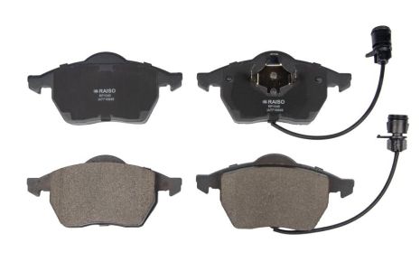 Тормозные колодки передние Passat B5/Audi A4/A6 00-05 (с датчиком), RAISO (RP1049)
