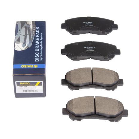 Передні дискові гальмівні колодки Nissan Qashqai X-Trail (T31) 07-, RAISO (RP3467)