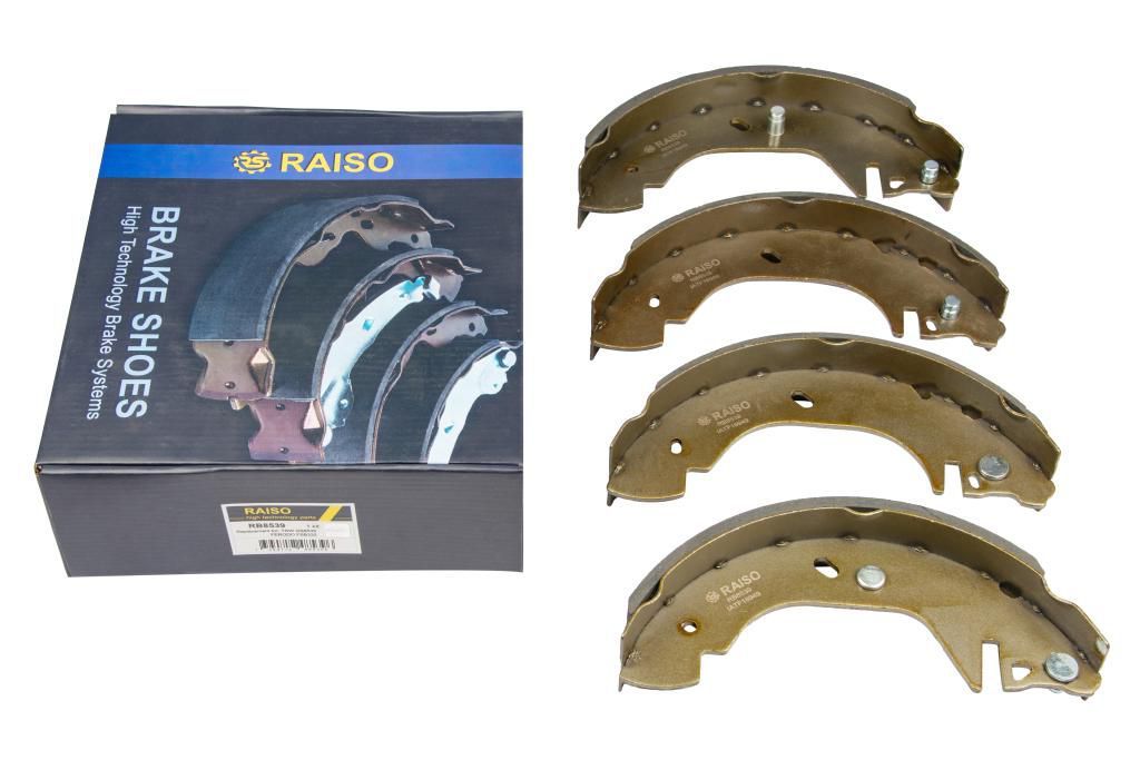 Тормозные колодки бар. зад. для Transit 91-00, RAISO (RB8539) Тормозные колодки бар. зад. для Transit 91-00, RAISO (RB8539)