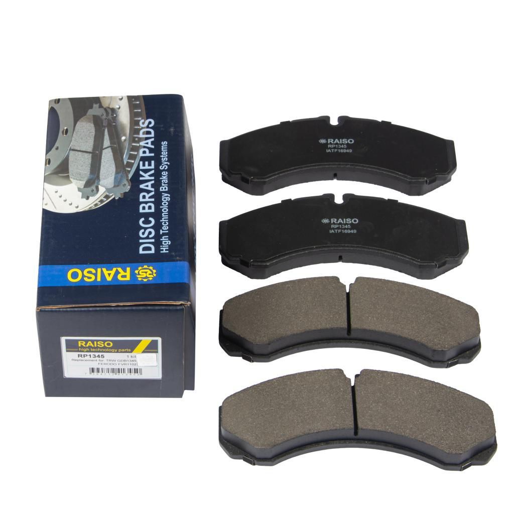 Колодки тормозные диск. зад. Daily (спарка) 99-, RAISO (RP1345) Колодки тормозные диск. зад. Daily (спарка) 99-, RAISO (RP1345)