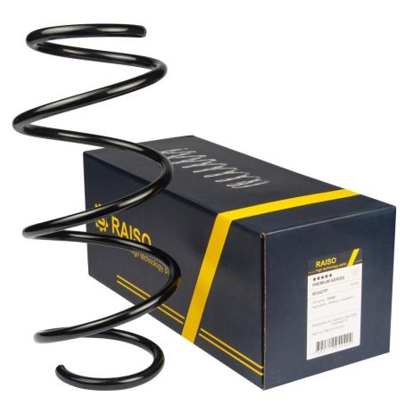 Передние пружины для Laguna II (универсал) 01-, RAISO (SF242TP) 395*13,3*170