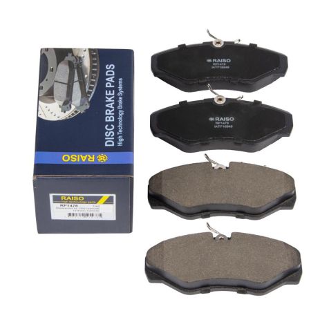 Передні гальмівні колодки Primastar/Vivaro A/Trafic II/Espace III 00-14, RAISO (RP1478) Передні гальмівні колодки Primastar/Vivaro A/Trafic II/Espace III 00-14, RAISO (RP1478)