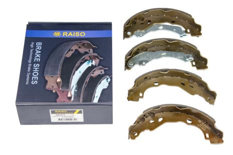 Задние тормозные колодки для Clio II 98-, RAISO (RB1075)