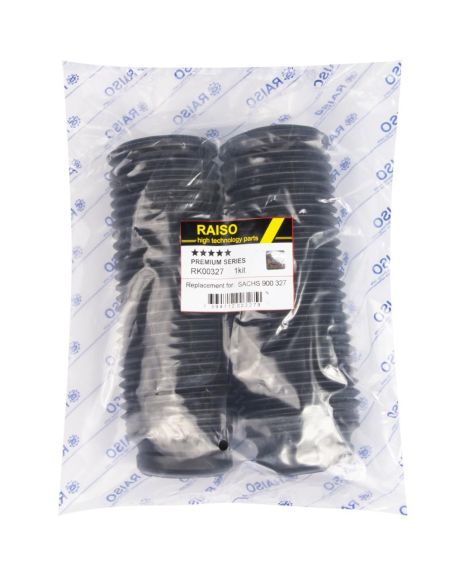 Комплект 2шт задний пыльник и отбойник амортизатора Q7/Touareg 02-, RAISO (RK00327)