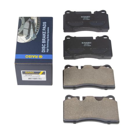 Колодки тормозные диск. перед. Touareg 02-, RAISO (RP1670)