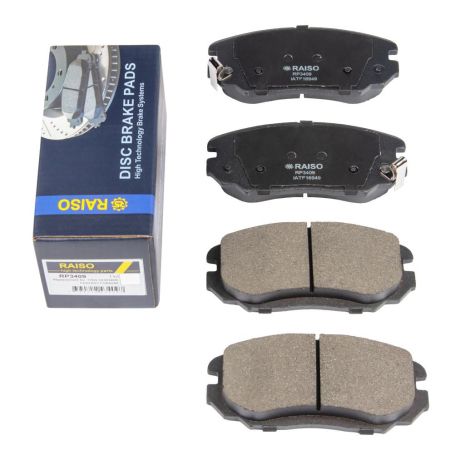 Передні дискові гальмівні колодки Tucson 04-10, RAISO (RP3409)