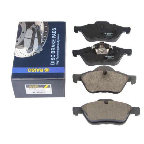 Передние дисковые тормозные колодки Лагуна II/III 01-, RAISO (RP1787) Передние дисковые тормозные колодки Лагуна II/III 01-, RAISO (RP1787)