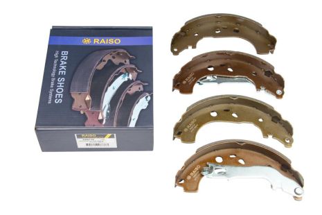 Задние тормозные колодки для Doblo 01-10, RAISO (RB8738)