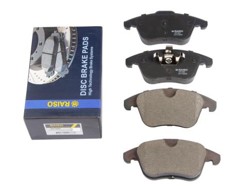 Передние дисковые тормозные колодки для Freelander Ford Mondeo IV 07-, RAISO (RP1683) Передние дисковые тормозные колодки для Freelander Ford Mondeo IV 07-, RAISO (RP1683)