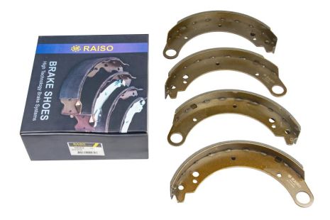 Тормозные колодки, задние барабанные для ГАЗ 2410/3110 85-, RAISO (RB2435)