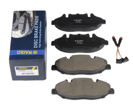 Колодки гальмівні диск. перед. Vito 639 (з датчиком) 03-07, RAISO (RP1600)