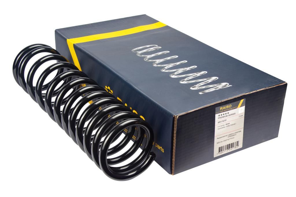 Пружина задняя Ford Focus 98-04 (универс), RAISO (SR176TP) Пружина задняя Ford Focus 98-04 (универс), RAISO (SR176TP)