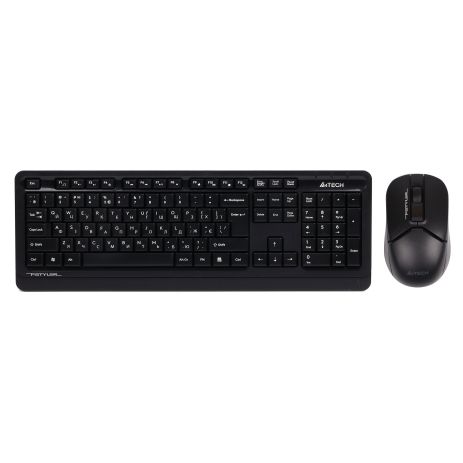 Комплект (клавиатура и мышь) A4Tech Fstyler FG1012 Wireless Black Комплект (клавиатура и мышь) A4Tech Fstyler FG1012 Wireless Black