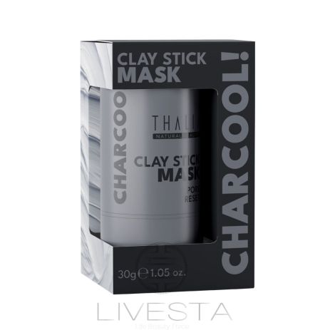 Глибокоочищаюча глиняна маска-стік для обличчя CHARCOOL! THALIA, 30 г Глибокоочищаюча глиняна маска-стік для обличчя CHARCOOL! THALIA, 30 г