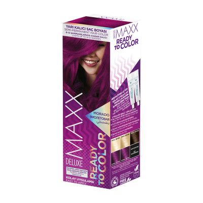 Фарба для волосся MAXX DELUXE Ready to color (фіолетовий), 2x50 мл