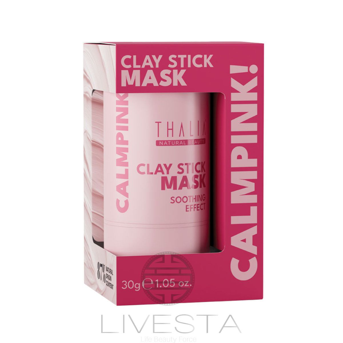 Успокаивающая глиняная маска для лица CALMPINK! THALIA, 30 г Успокаивающая глиняная маска для лица CALMPINK! THALIA, 30 г