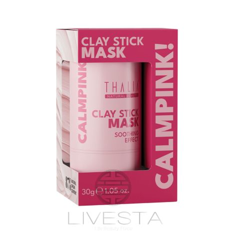 Заспокоююча глиняна маска-стік для обличчя CALMPINK! THALIA, 30 г Заспокоююча глиняна маска-стік для обличчя CALMPINK! THALIA, 30 г