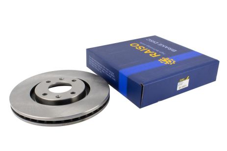 Гальмівний диск передній Berlingo/Partner 08- (283x26 мм), RAISO (RD2461) Гальмівний диск передній Berlingo/Partner 08- (283x26 мм), RAISO (RD2461)