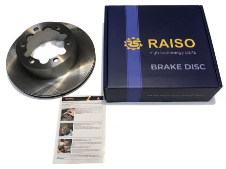 Задній гальмівний диск для Sprinter/Crafter 06- 5.0t, RAISO (RD3011) Задній гальмівний диск для Sprinter/Crafter 06- 5.0t, RAISO (RD3011)