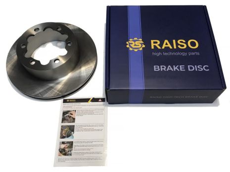 Задній гальмівний диск для Sprinter/Crafter 06- 5.0t, RAISO (RD3011) Задній гальмівний диск для Sprinter/Crafter 06- 5.0t, RAISO (RD3011)