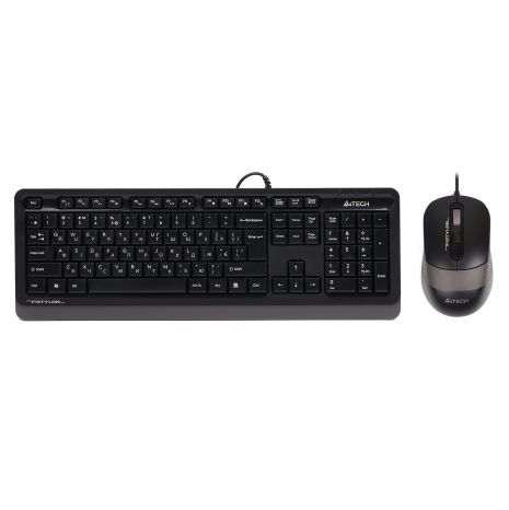 Комплект (клавиатура и мышь) A4Tech Fstyler F1010 Black/Grey Комплект (клавиатура и мышь) A4Tech Fstyler F1010 Black/Grey
