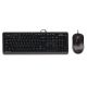Комплект (клавиатура и мышь) A4Tech Fstyler F1010 Black/Grey Комплект (клавиатура и мышь) A4Tech Fstyler F1010 Black/Grey