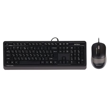 Комплект (клавиатура и мышь) A4Tech Fstyler F1010 Black/Grey Комплект (клавиатура и мышь) A4Tech Fstyler F1010 Black/Grey