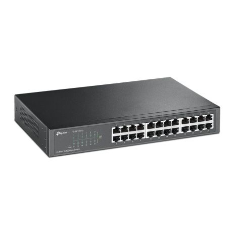 Некерований комутатор TP-LINK TL-SF1024D, 3.19W, 24xFE, 13", 1U