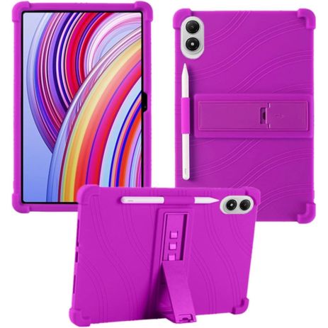 Чохол SoftGel Kids дитячий для Xiaomi Redmi Pad 2 Pro 12.1 2025 Фіолетовий