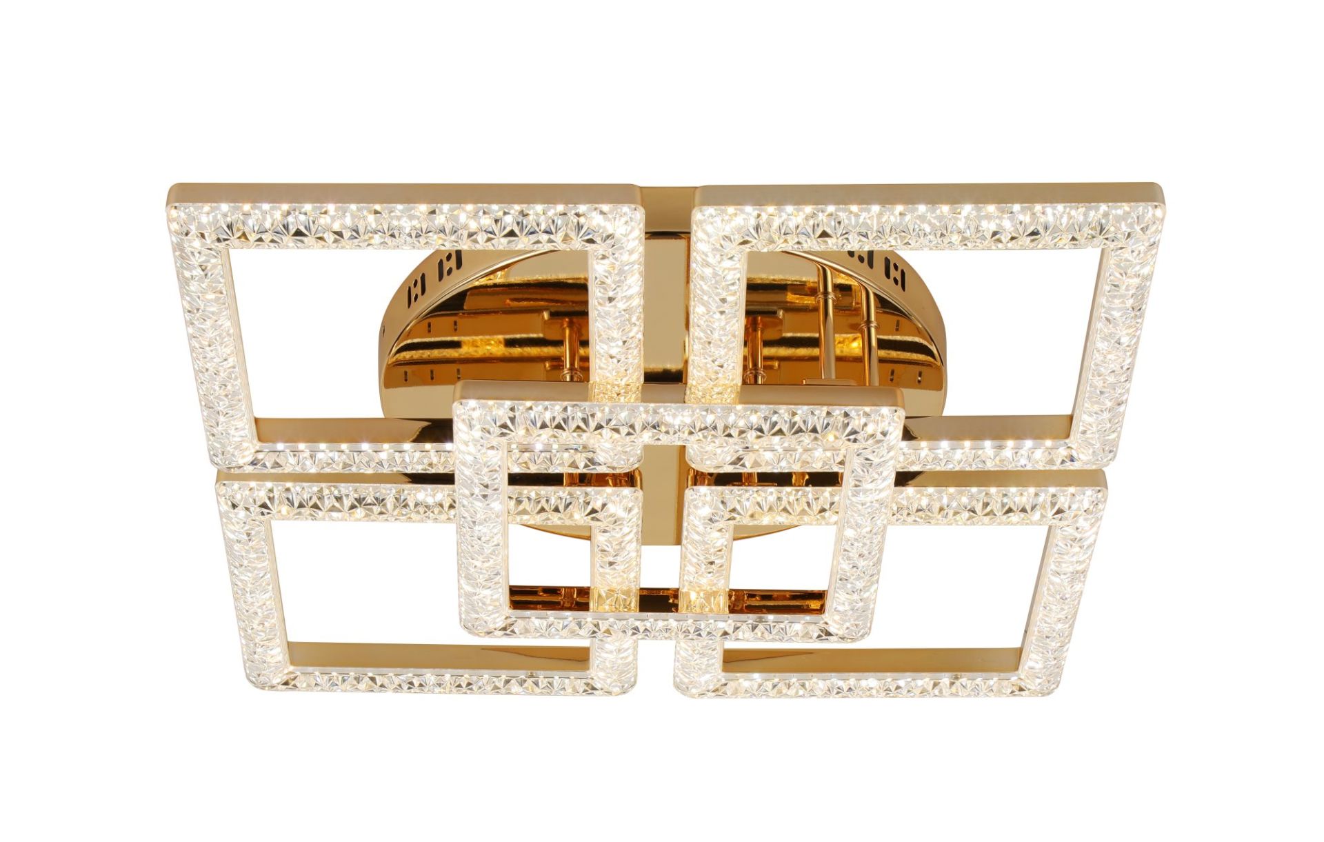 Акрилова люстра світлодіодна Sirius 2726/4+1BG GD 75W*2 Акрилова люстра світлодіодна Sirius 2726/4+1BG GD 75W*2