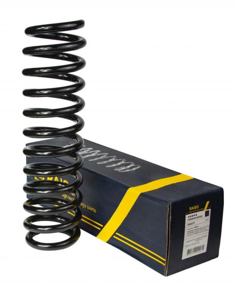 Пружина передня (посилена) MB 124 85- (439*15,3*118,5), RAISO (SF003TP) - Мерседес 124 Пружина передня (посилена) MB 124 85- (439*15,3*118,5), RAISO (SF003TP) - Мерседес 124