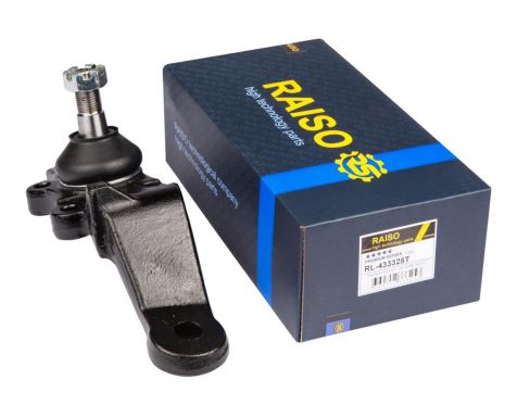 Передня нижня ліва шарова опора Toyota 4Runner III/Tundra 95-07, RAISO (RL433325T) Передня нижня ліва шарова опора Toyota 4Runner III/Tundra 95-07, RAISO (RL433325T)