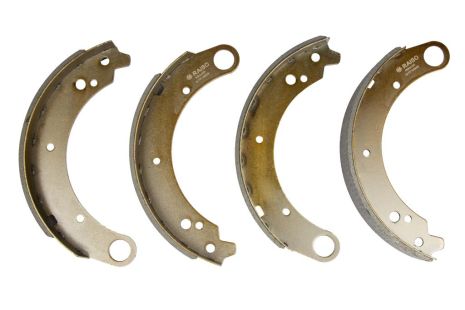 Гальмівні колодки задні для ГАЗ 2410/3110 85-, RAISO (RB2435)