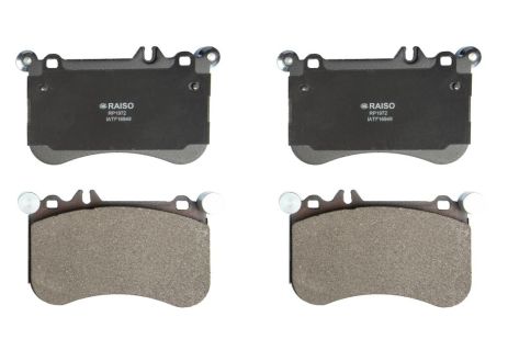 Тормозные колодки, диск., передние MB S-Class (C216 W216) E-Class (W212 S212) 11-, RAISO (RP1972)