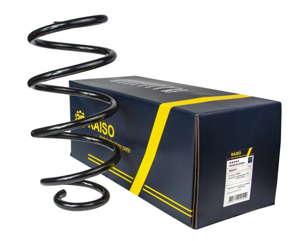 Передня пружина для Vito (639) 03-, RAISO (SF055TP) Передня пружина для Vito (639) 03-, RAISO (SF055TP)