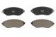 Передние дисковые тормозные колодки для Trafic, Vivaro 14-, RAISO (RP2096)