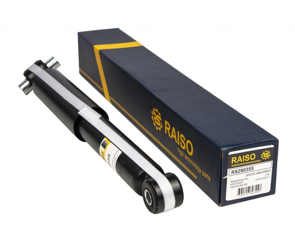 Задний амортизатор для Focus 98-05 (усиленный), бренд RAISO (RS280355) Задний амортизатор для Focus 98-05 (усиленный), бренд RAISO (RS280355)