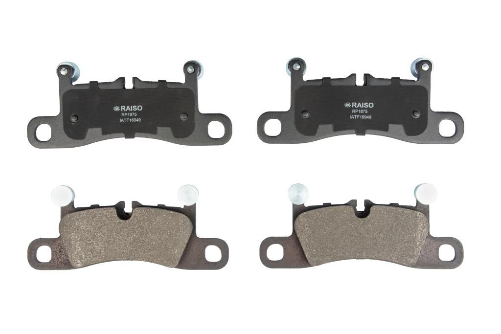Колодки гальмівні дискові задні Touareg/Cayenne 2010+, RAISO (RP1875) Колодки гальмівні дискові задні Touareg/Cayenne 2010+, RAISO (RP1875)