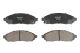 Передние диск. тормозные колодки для Navara/Pathfinder 2005-, RAISO (RP3520)