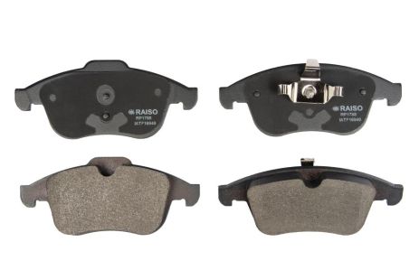 Передние дисковые тормозные колодки для Лагуна III 07-, RAISO (RP1788) Передние дисковые тормозные колодки для Лагуна III 07-, RAISO (RP1788)