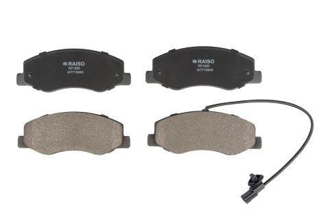 Задние тормозные колодки (спарка) для Master Movano (с датчиком) 10-, RAISO (RP1885)