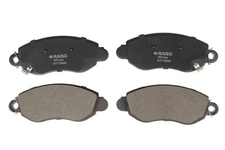 Тормозные колодки передние Transit (V184) (RWD) 00-06, RAISO (RP1424)