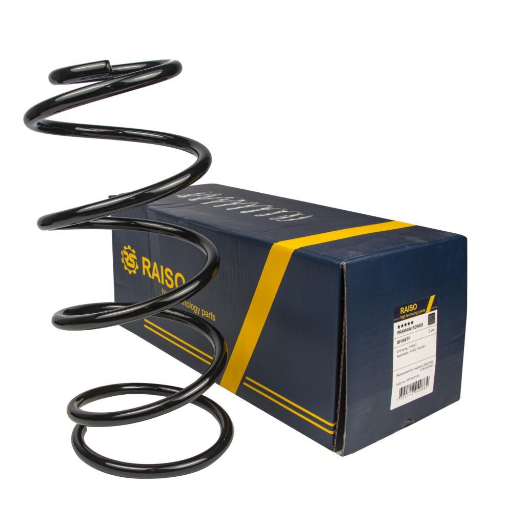 Передня Пружина Focus II 1.4/1.6 04-, RAISO (SF086TP) Передня Пружина Focus II 1.4/1.6 04-, RAISO (SF086TP)