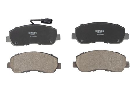 Дисковые передние тормозные колодки Master III/Opel Movano (с датчиком) 10-, RAISO (RP1910)