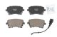Колодки тормозные задние дисковые Audi A4/A6/A8/VW Phaeton (с датчиком) 02-16, RAISO (RP1508)
