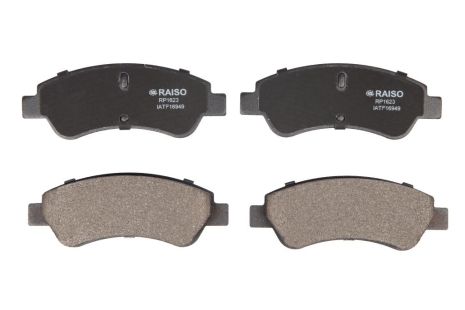 Передние дисковые тормозные колодки для Berlingo/Xsara/C2/C3/C4 96-10, RAISO (RP1623)