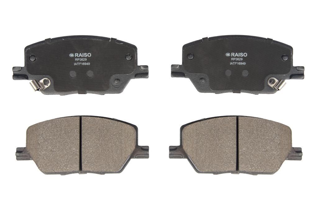 Тормозные колодки передние для Compass/Renegade 16-, RAISO (RP3629) Тормозные колодки передние для Compass/Renegade 16-, RAISO (RP3629)