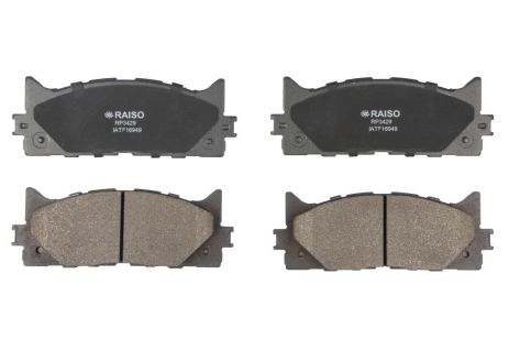 Передние тормозные колодки для Toyota Camry/Lexus ES 01-, RAISO (RP3429) Передние тормозные колодки для Toyota Camry/Lexus ES 01-, RAISO (RP3429)