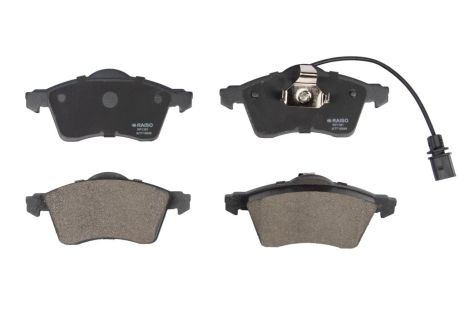 Колодки тормозные передние дисковые VW T4 (с датчиком) 96-03, RAISO (RP1391)